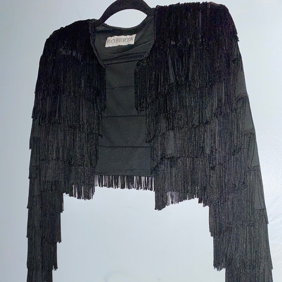 Roberta Fringe dress and coat - Picture 3 of 3